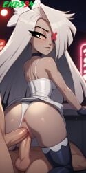 ai_generated ends34 female hazbin_hotel sex sex_from_behind vaggie_(hazbin_hotel) vaginal_penetration