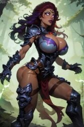 1girls ai_generated big_breasts breasts busty cleavage cleft_of_venus curvaceous curvaceous_female curvaceous_figure curves curvy curvy_body curvy_female curvy_figure curvy_hips curvy_thighs darksiders darksiders_3 female female_focus female_only fury_(darksiders) glowing_eyes hips hourglass_figure huge_breasts inner_sideboob inner_thighs large_breasts leggings legwear long_hair magenta_hair markings sideboob skimpy skimpy_armor skimpy_clothes skimpy_outfit sole_female solo solo_female solo_focus tagme tattoo tattoos thick_thighs thighhighs thighs white_eyes wide_hips