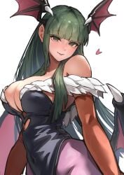 ap_cammy breasts darkstalkers female female_only morrigan_aensland solo succubus