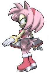 1girls amy_rose hotred rockthebull sonic_(series) tagme