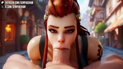 3d ai ai_generated animated animation ass blowjob boob breasts brigitte cleavage cock cum dick erection female forced girl hi_res high_resolution highres huge_cock large_penis mp4 overwatch overwatch_2 patreon penis pussy rape raped rough_sex senpaicham sex sexy sound straight tagme uncensored veins veiny_penis video
