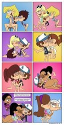 carlota_casagrande crossover dipper_pines disney gravity_falls javisuzumiya leni_loud lincoln_loud lori_loud luan_loud luna_loud mabel_pines nickelodeon ronnie_anne_santiago sex the_loud_house