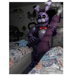 bonnie_(fnaf) cum five_nights_at_freddy's freddy_fazbear large_penis penis yaoi