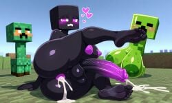 creeper enderman feet futanari minecraft