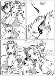 aaaninja anbu_(naruto) comic female human male monochrome naruto straight tsunade