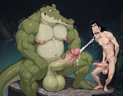 1anthro 1boy 1human 2boys abs ai_generated anthro balls ballsack bara bara_tiddies bara_tits biceps big_balls big_cock big_dick big_muscles big_nipples big_pecs big_penis big_testicles black_hair boner booster_rex captain_hook cock crocodile crocodilian cum cum_drip daddy deltoids dick dilf disney ejaculation erect_nipples erection fat_balls fat_cock fat_penis gay green_hair huge_balls huge_cock huge_dick huge_muscles huge_nipples huge_pecs huge_penis huge_testicles human human_on_anthro hunk interspecies large_balls large_cock large_dick large_pecs large_pectorals large_penis large_testicles larger_anthro larger_male long_hair male male/male male_chest male_focus male_nipples male_only male_pubic_hair male_solo man man_boobs man_breasts man_tits manly masturbation moustache multiple_boys muscle musclegut muscles muscular muscular_anthro muscular_human muscular_male mutual_masturbation navel nipples nude nuts nutsack orgasm pecs pectorals penis peter_pan_(disney) pubes pubic pubic_hair reptile scalie scrotum sex simultaneous_orgasms size_difference smaller_human smaller_male testicles tick-tock trapezius vein veins veins_on_dick veiny veiny_muscles veiny_penis yaoi