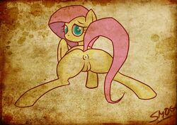 fluttershy_(mlp) friendship_is_magic my_little_pony smog straight_hair tagme