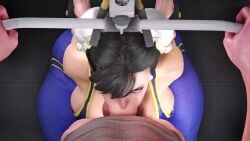 almightypatty animated asian asian_female blowjob chun-li deepthroat fellatio looking_at_viewer pov street_fighter street_fighter_6 tagme video