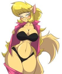 1girls 2024 5_fingers anthro bedroom_eyes belly_button big_breasts black_bra black_panties blonde_hair blush blushing bra breasts callie_briggs cat_girl catgirl cleavage curvaceous curvaceous_figure curvy curvy_body curvy_female curvy_figure digital_art digital_drawing_(artwork) digital_media digital_media_(artwork) domestic_cat felid feline felis female fluffy fluffy_tail frilly frilly_bra frilly_clothing frilly_panties frilly_underwear furry glasses green_eyes hair hanna-barbera hourglass_figure long_hair looking_at_viewer mammal mastergodai navel panties pink_coat png seductive seductive_look seductive_smile skirt_down smile smiling smiling_at_viewer solo swat_kats tan_body tan_fur teasing teasing_viewer thick_thighs transparent_background transparent_png underwear undressing voluptuous voluptuous_female wide_hips