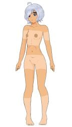 abdomen abdomen_markings blue blue_hair brown brown_skin cobalt_hair colored curly curly_hair cute cute_face deviantart deviantart_link embarrassed embarrassed_expression feet female fullbody girl greek_nose jpg káeli_xyovka_(character) kaybur_(series) la_coroneta_(series) little_tits look look_at_you looking_at_viewer novel_character novela orange orange_body orange_skin original original_character proportionate purple purple_eyes pussy reshiram_zecrom roman_nose sexy shy skyblue_hair solid_color taller_girl tan tan_body tan_skin tanlines tanned tanned_body tanned_female tanned_girl tanned_skin thick_thighs thin thin_female vagina violet violet_eyes