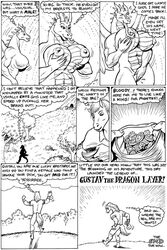 2010 big_breasts breasts comic dragon dragoness end_page equine female furry furry_only gold gustav here_there_be_dragons horse karno male nipples no_humans stallion straight zashy