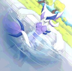 anthro big_breasts breasts corromon female lugia pokemon pokemon_(species) tagme