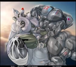 1girls 2022 2boys aeromorph aircraft anthro ass cum double_penetration f-35 female he-162 henriette_muller huge_balls huge_cock hyper hyper_breasts living_aircraft living_machine male nolollygagging original original_character penetration ruben_jorgenson sex su-57 thick_thighs threesome vadim_(renthedragon)