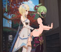 kuki shinobu from genshin impact by futaflux