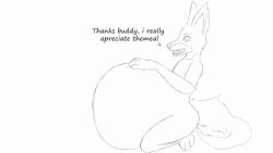 animated canid canine duo flameinfiren fox male mammal vore