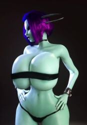 1girls 3d alternate_breast_size animated bare_shoulders barely_clothed big_breasts black_choker blue_body blue_skin breasts busty choker cleavage curvaceous curvy curvy_figure elf elf_ears elf_female elf_girl eyebrows eyelashes eyes female female_only female_solo garry's_mod hair heterochromia hips humanoid large_breasts lips long_ears long_pointy_ears mp4 no_sound pointy_ears purple_hair short_hair solo solo_female soria thick_lips thin_waist unreal_tournament vaako video virtamate voluptuous waist wasp_waist wide_hips