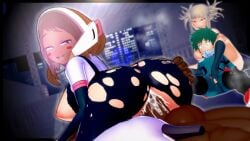 2boys 2girls 3d ass big_ass big_breasts big_penis cheating cheating_female cheating_girlfriend cowgirl_position cuckold cum cum_in_pussy dark-skinned_male dark_skin feet female femdom footjob high_heels himiko_toga interracial izuku_midoriya izuku_midoriya_(hero_outfit) koikatsu large_breasts male midoriya_izuku midoriya_izuku_(hero_outfit) my_hero_academia netorare ntr numbersguy ochako_uraraka ochako_uraraka_(hero_outfit) penis_size_difference ripped_clothing small_penis small_penis_humiliation socks toga_himiko uraraka_ochako uraraka_ochako_(hero_outfit) vaginal_penetration