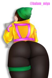 balam_miya big_ass bubble_butt dat_ass killjoy_(valorant) presenting_ass tagme thigh_bulge valorant