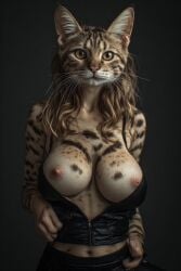 ai_assisted ai_generated animal_ears animal_humanoid anthro anthro_only anthrofied beastiality cat cat_ears cat_girl furry furry_ears furry_female furry_only humanoid humanoid_anthro kitty realistic sexy sexy_body sexy_pose thefinalrule
