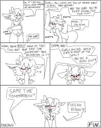 all_fours angry anthro balls balls_deep blush bodily_fluids border bovid breasts caprine cheat comic cuckold cum cum_covered cum_in_mouth cum_inside cumshot cumshot_in_mouth degradation dialogue ejaculation english_text eyeliner eyes_closed fellatio female first_person_view fur genital_fluids genitals hair heart_symbol hi_res hooves horn infidelity looking_pleasured makeup male mammal messy nude offscreen_male one_eye_closed open_mouth oral penetration penile penis pinkzawg raised_tail sex sheep sniffing solo standing tail tail_motion tailwag text una_the_moon_sheep vulva white_border wink wool_(fur)