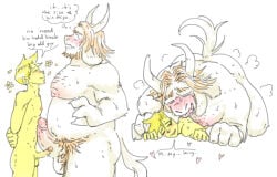 2boys 2d age_difference anal anal_penetration anal_sex anthro asgore_dreemurr bear_(body_type) beard big_penis blonde blonde_hair chubby comic drawn duo duo_focus duo_male facial facial_hair flowery furry gay gay_anal gay_male gay_sex goat goat_horns hair human humanoid humanoid_genitalia humanoid_penis interspecies interspecies_sex penetration sex size_comparison size_difference text twink twink_penetrated video_game video_game_character video_game_franchise video_games white_body white_fur yaoi yellow_skin