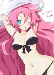 angel angel_wings artina breasts disgaea disgaea_4 iwasi_r large_breasts nippon_ichi_software skimpy_clothes underwear underwear_only