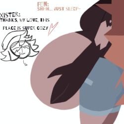 dangerous_forest fen_(kaaatie) fundamental_paper_education vore vore_belly xister_(kaaatie)