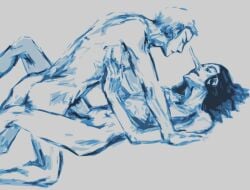 2boys african_male anal anal_penetration anal_sex ass bara barazoku beefy big_dom_small_sub big_nose big_top_small_bottom bigger_male bigger_penetrating_smaller broad_shoulders casual_sex completely_naked completely_nude dated friends_with_benefits frown frowning gay gay_anal gay_sex hunk interracial interracial_sex japanese_male long_nose male male_focus male_only manly masculine masculine_male missionary_position monochrome muscles muscular muscular_back muscular_male naked no_visible_genitalia no_visible_penis nude one_piece pirate pre-timeskip roronoa_zoro sex size_difference tall_male taller_male tough_guy usopp yaoi