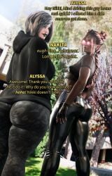 2girls 3d ass bewitching_thighs big_ass big_breasts breasts brown_body brown_skin curvaceous curvy curvy_figure dark-skinned_female dark_skin dinoboy555 dumptruck_ass dumptruck_butt fat_ass female goth goth_girl hips hourglass_figure huge_ass huge_breasts large_ass large_breasts light-skinned_female light_skin mature mature_female original original_character original_characters slim_waist thick thick_ass thick_hips thick_legs thick_thighs thighs voluptuous waist wide_hips