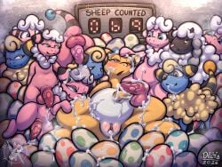 007delta 2026 4:3 after_sex ampharos anus backsack balls bodily_fluids cum cum_everywhere cum_in_vagina cum_inside egg female feral flaaffy gangbang generation_2_pokemon generation_8_pokemon genital_fluids genitals group group_sex hi_res looking_pleasured male male/female male/male mareep messy nintendo orgy penis pokemon pokemon_(species) sex vulva wooloo