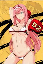 zero two (darling in the franxx) from darling in the franxx