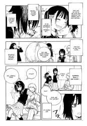aoki_ruri bunny_girl bunnysuit comic comic_page defloration dragon drunk group group_sex kissing nakadashi ruri_dragon school_uniform schoolgirl tagme tagme_(artist) tagme_(character)