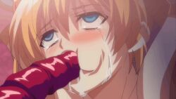 animated anus ass blush cheek_bulge crying crying_with_eyes_open cum cum_in_mouth cum_in_pussy cum_overflow empty_eyes facing_viewer female half-closed_eyes honjou_erena mahou_shoujo_erena multiple_views nude open_mouth pumping pussy restrained rolling_eyes tears tentacle tentacle_sex twintails
