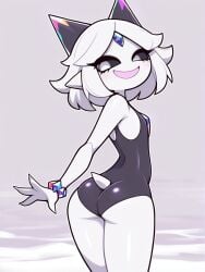 ai_generated chubby chubby_female cute cute_face cute_girl diamond fat_ass little_woman original_character waifu waifu_night white_body