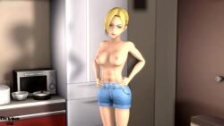 1girls 3d 3d_(artwork) abs angry_face animated annie_leonhardt athletic_female attack_on_titan blonde_hair blonde_hair_female blue_eyes cute dance dancing dirtymansfm female female_abs fit_female hand_on_hips hips kitchen looking_at_viewer mp4 music sfm shaking_hips shingeki_no_kyojin shorts shorts_only sound source_filmmaker tagme tied_hair toned_abs topless video