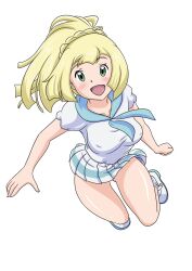 lillie (pokemon) from creatures (company) by sesshoalex