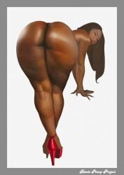 1girls artist_name ass big_ass big_breasts black_pinup_project breasts brown_body brown_skin busty cleavage dark-skinned_female dark_hair dark_skin em female gigantic_ass hair hips hourglass_figure huge_ass large_ass legs lips mature mature_female thick_ass thick_legs thick_lips thick_thighs thighs voluptuous waist wide_hips