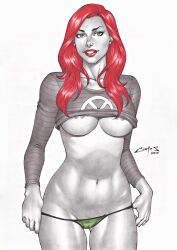jean grey from marvel by carlos braga