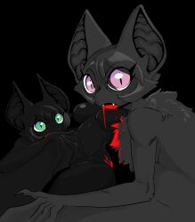 adopted_(lore) adopted_daughter_(lore) adoptive_mother_(lore) agatha_(noirchaton4) amphibian anthro back_tuft bat big_breasts biped blood blood_drip blood_in_mouth blood_on_chest bob_cut bodily_fluids breasts chest_tuft covering covering_mouth curvy_female darkness drinking drinking_blood dripping eye_through_hair featureless_breasts female female/female frog front_view green_eyes grefina_(noirchaton4) greyscale grimdark group hair hi_res leaf-nosed_bat looking_at_viewer looking_back looking_back_at_viewer lying_on_ground mammal membrane_(anatomy) membranous_wings microbat monochrome noirchaton4 non-mammal_breasts pink_eyes rear_view side_boob simple_background slim_female small_breasts thick_thighs translucent translucent_hair tree_frog trio tuft vampire_bat wide_eyed wide_hips winged_arms wings yangochiropteran