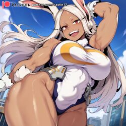 mirko from my hero academia by castle12