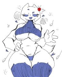 234o234o anthro anthrofied big breasts cat_thighighs clyde_(discord) digital_art discord discord_(app) huge_breasts mama_llama_(discord_user_from_the_jfj_server) thick_thighs thighs