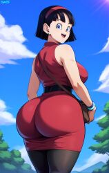 1girls accessory ai_generated ass ass_bigger_than_head ass_focus ass_view big_ass big_breasts black_hair blue_eyes blunt_bangs bob_cut bottom_heavy bracelet breasts bubble_ass bubble_butt dat_ass dragon_ball dragon_ball_super dragon_ball_z dress earrings fat_ass female female_only hair_ornament handbag heavenly_ass huge_ass huge_breasts large_ass large_breasts legs_together looking_at_viewer looking_back marlosart married_woman mature mature_female medium_hair milf nai_diffusion nice_ass open_mouth pants pinup presenting presenting_ass presenting_hindquarters purse round_ass showing showing_ass smile solo solo_focus stable_diffusion thick_ass tight_clothing tight_pants upper_body videl videl_(dragon_ball_super) wide_ass