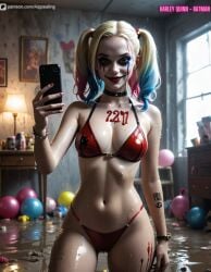 ai_generated aippealing batman_(series) dc_comics female harley harley_quinn