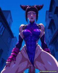 juri han from street fighter by waifuai studio