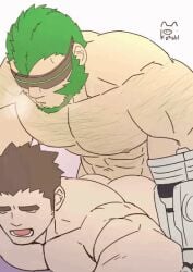 2boys 2d abs anal anal_sex animated arm_hair ass back back_muscles bara beard big_dom_small_sub big_muscles big_pecs brown_hair chest_hair daddy dilf doggy_style dominant dominant_human dominant_male duo erection gay gif green_hair hairy hairy_male happy_trail human human_on_human human_penetrated human_penetrating_human hunk jock_protagonist_(tokyo_afterschool_summoners) katoributa_a larger_human larger_male male male/male male_only male_penetrated male_penetrating_male muscular muscular_human muscular_male naked navel nipples nude pecs penetration penis penis_in_ass protagonist_(tokyo_afterschool_summoners) protagonist_3_(tokyo_afterschool_summoners) pubic_hair sex short_playtime sideburns signature smaller_human smaller_male smaller_penetrated submissive submissive_human submissive_male tokyo_afterschool_summoners visor wood_mobster yaoi