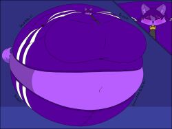 big_breasts blueberry_inflation breasts female furry huge_breasts inflation lj_caffie sunken_head sunken_limbs thick_thighs wide_hips