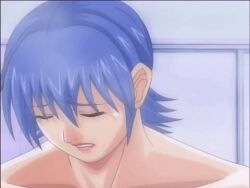 1female 1girl 1girls 1woman 2d 2d_animation animated animated_gif bare_shoulders bath bathroom blue_hair blue_hair_female closed_eyes collarbone discipline:record_of_a_crusade female female_only gif girl girl_only glossy_lips hentai loop looping_animation miyagishi_yuuki moaning moaning_in_pleasure naked short_blue_hair short_hair short_hair_female solo solo_female woman