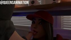 3d animated blender blowjob deepthroat eye_contact fortnite fortnite:_battle_royale latina ruby_(fortnite) sound sound_effects teasing under_desk video