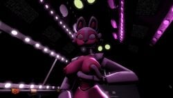 1girls animated bounce breasts female five_nights_at_freddy's fnaf funtime_foxy_(fnaf) funtime_foxy_(fnafsl) sister_location