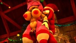 3d amy_rose animated christmas female knuckles_the_echidna male male/female mp4 no_sound sonic_(series) sonic_the_hedgehog_(series) source_filmmaker thigh_sex video wector